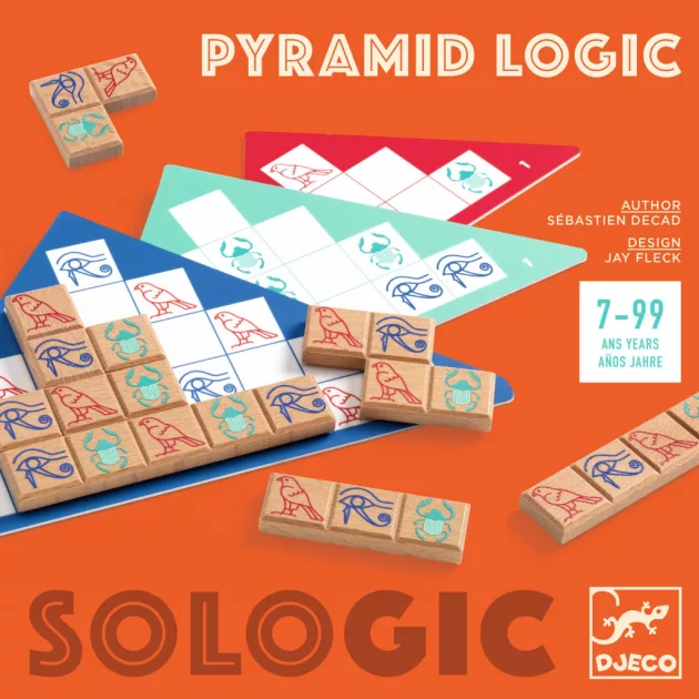 Djeco Logikai játék Piramis - Pyramid Logic