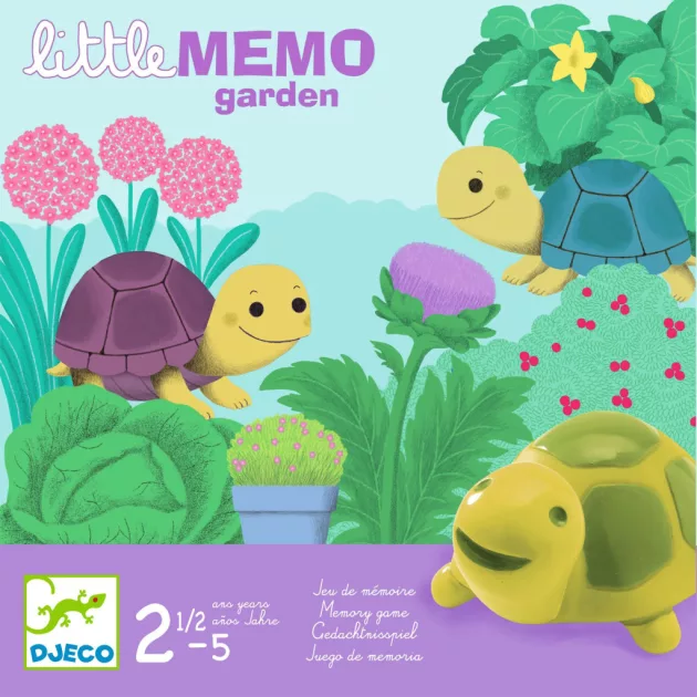 Djeco Társasjáték Egy kis rejtegetés - Little Memo - Garden