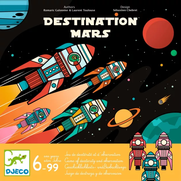 Djeco Társasjáték Irány a Mars! - Destination mars