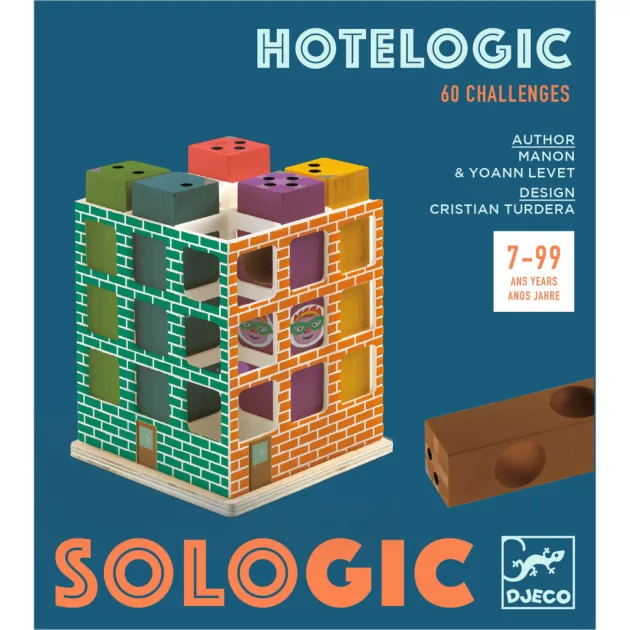 Djeco Logikai játék Kilátó Hotel - Hotelogic