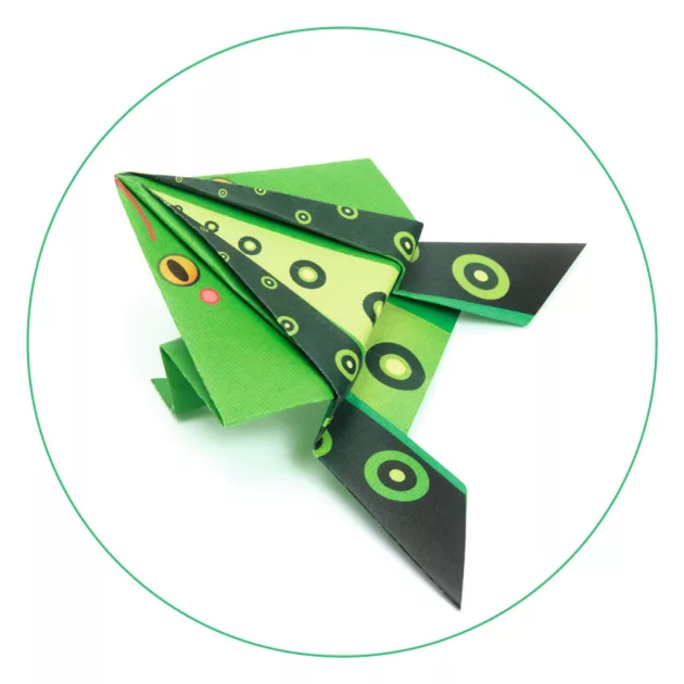 Djeco Origami Ugró állatok - Jumping animals