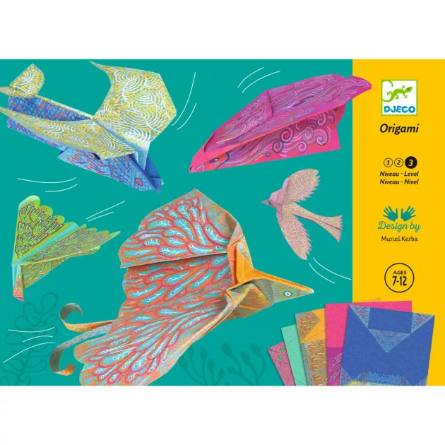 Djeco: Design by Origami - Röpködők - Fast wings