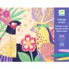 Djeco: Design by Művészeti műhely - Színező lánykák - Sweet girls