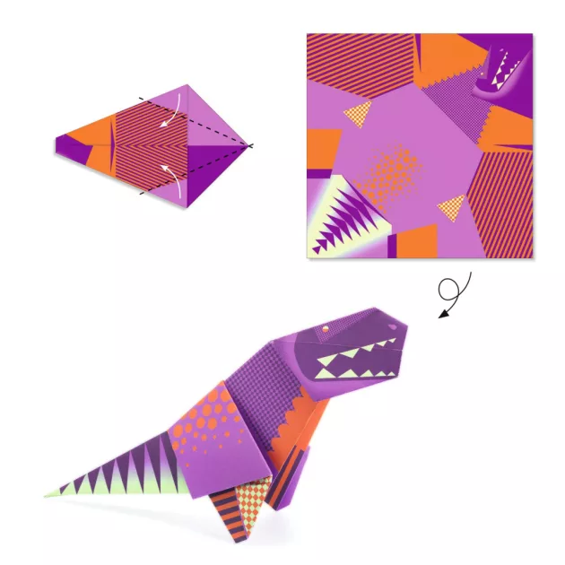 Djeco Origami, Dinoszauruszok