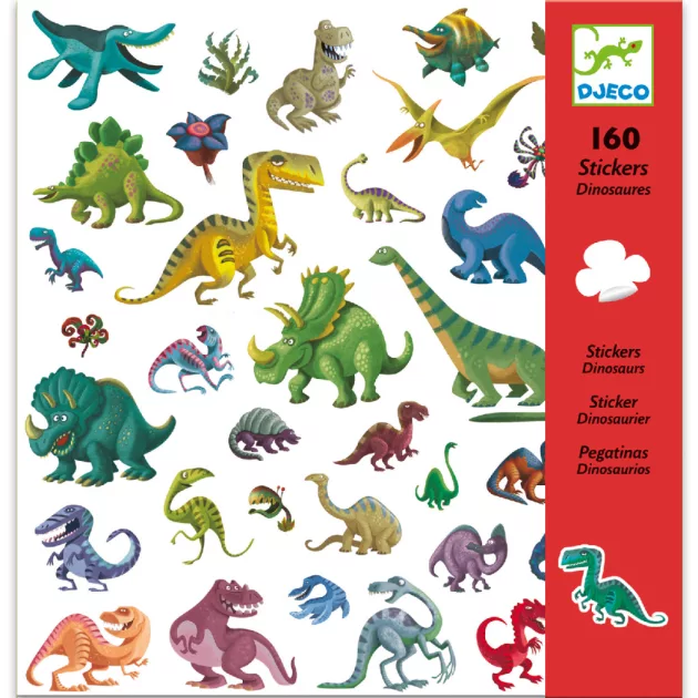 Djeco Design by Matricák Dinoszauruszok - Dinosaurs