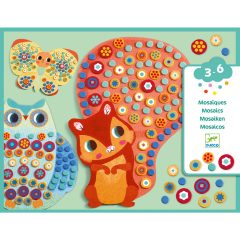 Djeco Mozaikkép készítés, ezer virág