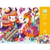 Djeco Mozaikkép készítés, Kokeshi babák