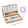 Djeco Design by Művészeti műhely Festő készlet - 12 Gouaches Artist’s box
