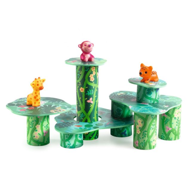 Djeco Toronyépítő játék Csövek és lemezek - TopaniTube