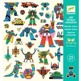 Djeco Matricák Robotok - Robots