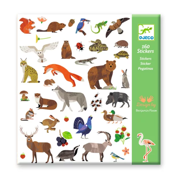 Djeco Matricák Állatvilág - Fauna