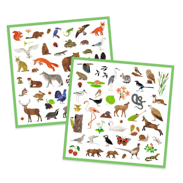 Djeco Matricák Állatvilág - Fauna