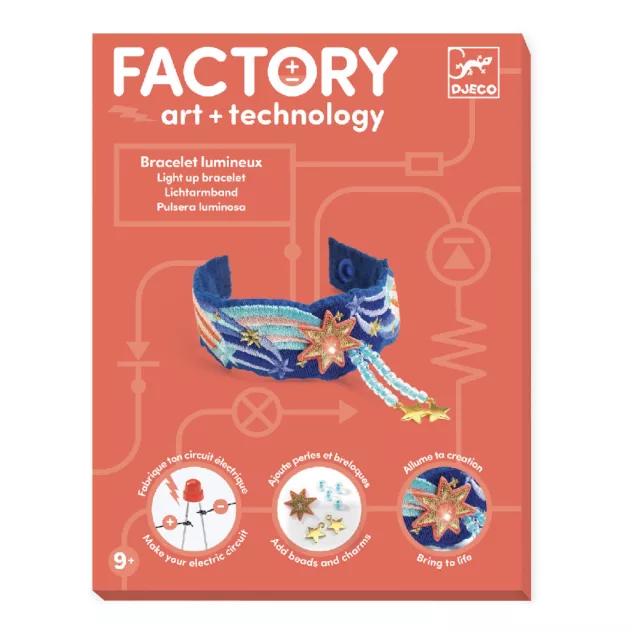 Djeco: Design by E-textil műhely - Csillagfény karkötő