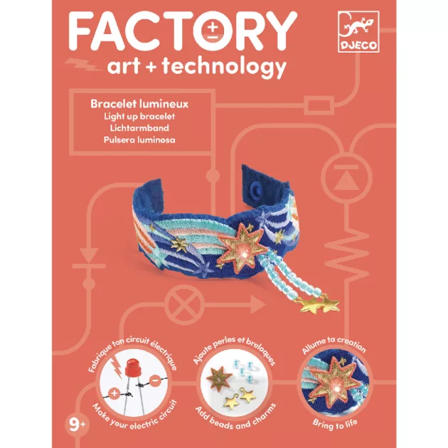 Djeco: Design by E-textil műhely - Csillagfény karkötő