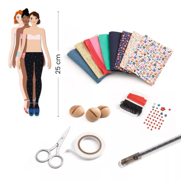 Djeco Divattervező műhely Mara kollekciója - Fashion by Marie
