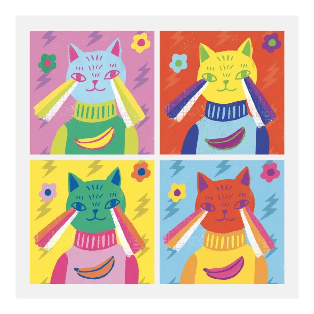 Djeco Művészeti műhely, Toppon, Inspired by Andy Warhol