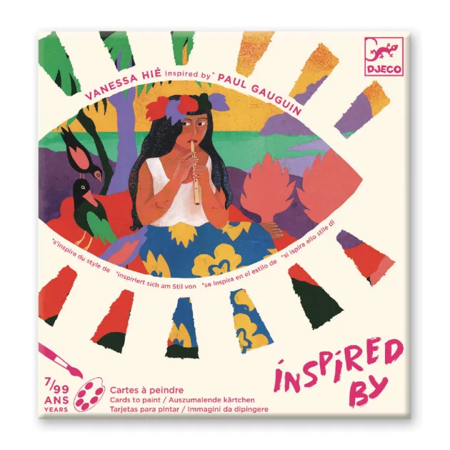 Djeco Művészeti műhely, Polinézia, Inspired by Paul Gauguin