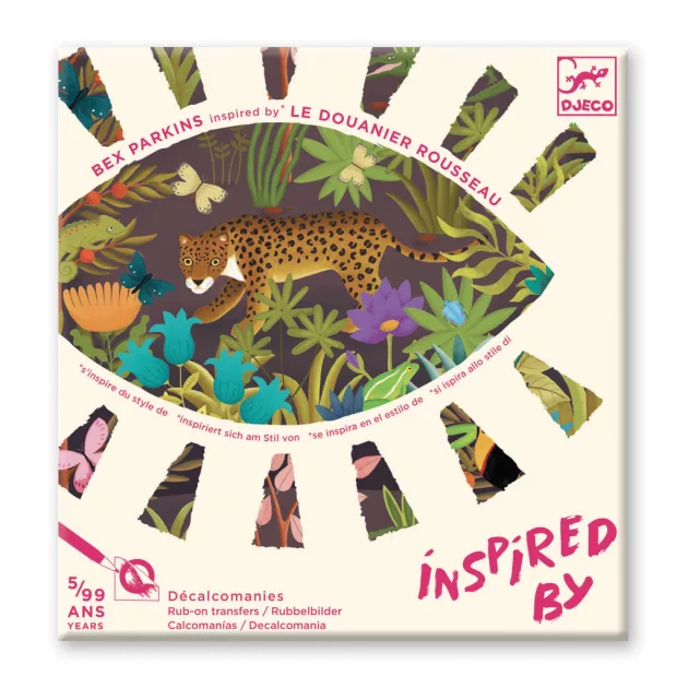 Djeco Művészeti műhely, Megállt az idő, Inspired by Henri Rousseau