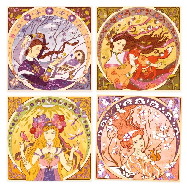 Djeco Művészeti műhely, Isteni, Inspired by Alfons Mucha