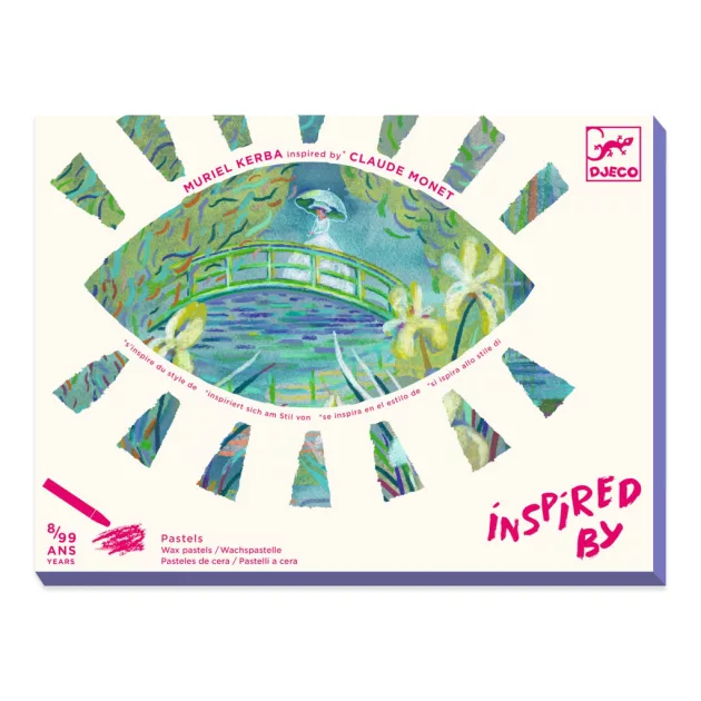 Djeco Design by Művészeti műhely Tavirózsák - Inspired by Claude Monet Water Lily