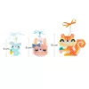 Djeco Artistic Aqua Vizes gyöngykirakó készlet Bundás barátok - Furry friends