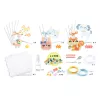 Djeco Artistic Aqua Vizes gyöngykirakó készlet Bundás barátok - Furry friends