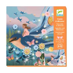   Djeco Design by Művészeti műhely Meseillusztráció Hüvelyk Panna - Thumbelina