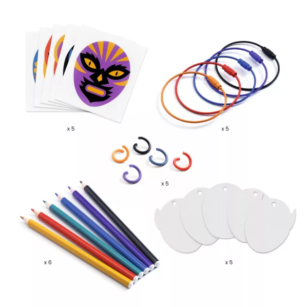 Djeco Magic plastic - Kulcstartó dísz