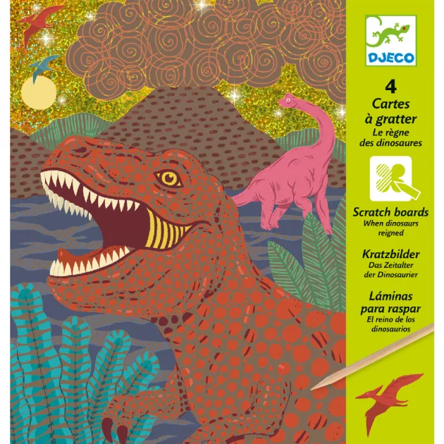Djeco Karckép technika - Dinoszauruszok