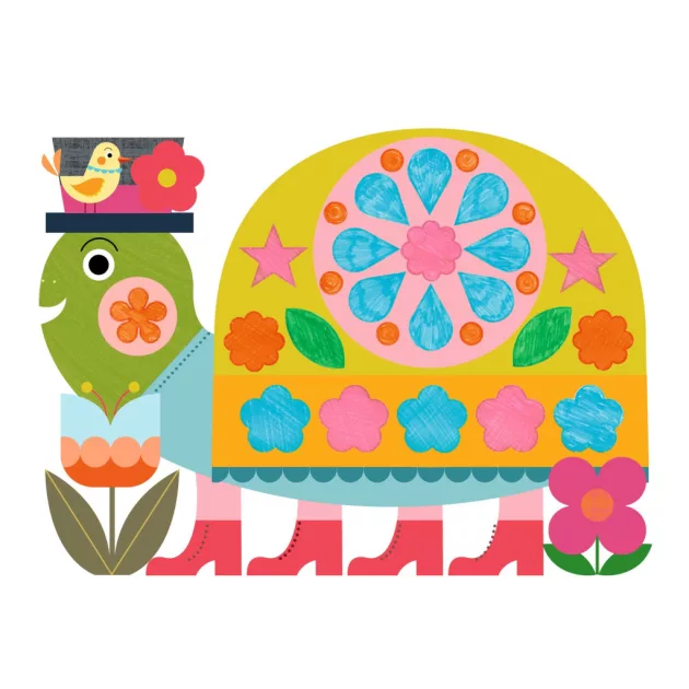 Djeco Design by Színezés sablonokkal Rendezetten vidám - Neat but fun