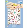 Djeco Tetováló matricák Cukik és viccesek - Little critters