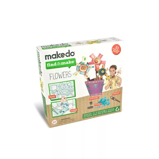 Makedo Find & Make - Virágcsokor Flowers