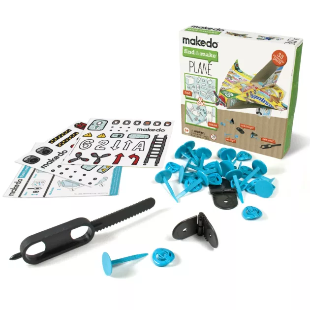 Makedo Find & Make - Repülőkészítő Plane