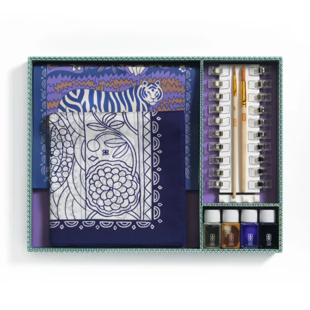 AGA Műterem 10 Selyem festés Tigrisek - Atelier 10 Silk Painting