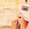 AGA Műterem 11 Selyem festés Mandalák - Atelier 11 Silk Painting