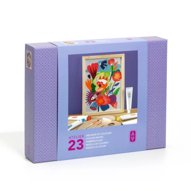 AGA Műterem 23  Színkeverés Csendélet - Atelier 23 Colour Mixing