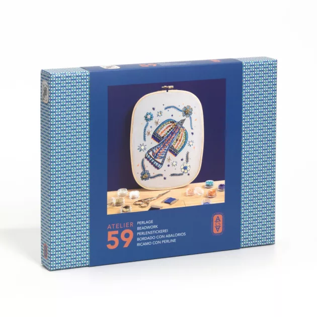 AGA Műterem 59 Gyöngyhímzés Gyöngymadár - Atelier 59 Beadwork
