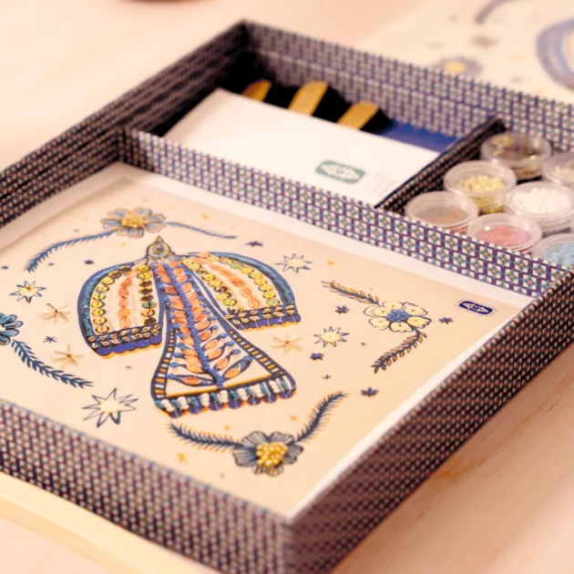AGA Műterem 59 Gyöngyhímzés Gyöngymadár - Atelier 59 Beadwork