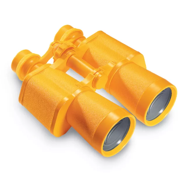 Navir Kétcsövű sárga gyerektávcső tartozékokkal - Special 50 Yellow Binocular with Case