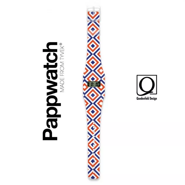I like paper Papír karóra - QUADRATURE Pappwatch