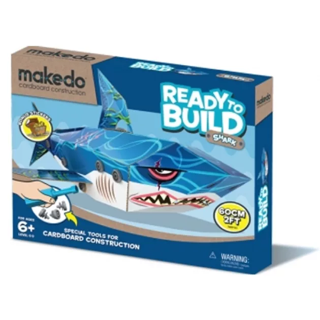 Makedo Ready to Build Állatok - Cápa Shark
