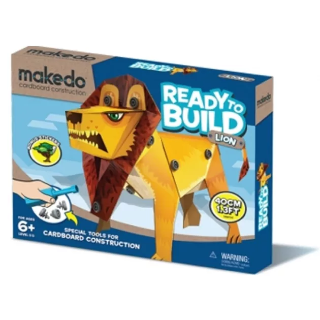 Makedo Ready to Build Állatok - Oroszlán Lion