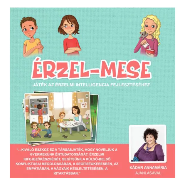 Top-Gradus ÉRZEL-MESE - érzelmi intelligencia fejlesztő játék