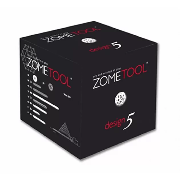 ZomeTool Tudományos modellező készlet - ZomeTool fekete-fehérben Design 5