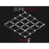 ZomeTool Tudományos modellező készlet - ZomeTool fekete-fehérben Design 5