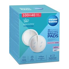   Canpol babies Csúszásgátlós eldobható melltartóbetét, 3D-s, 100+40db
