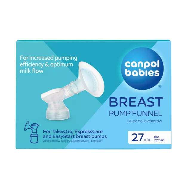 Canpol babies Tölcsér mellszívóhoz, rugalmas peremmel, 27 mm