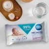 Canpol babies Nedves törlőkendő 99% víztartalommal 60db