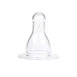   Canpol babies Univerzális szilikonos etetőcumi, keskeny cumisüveghez, mini, 0hó+, 2 db