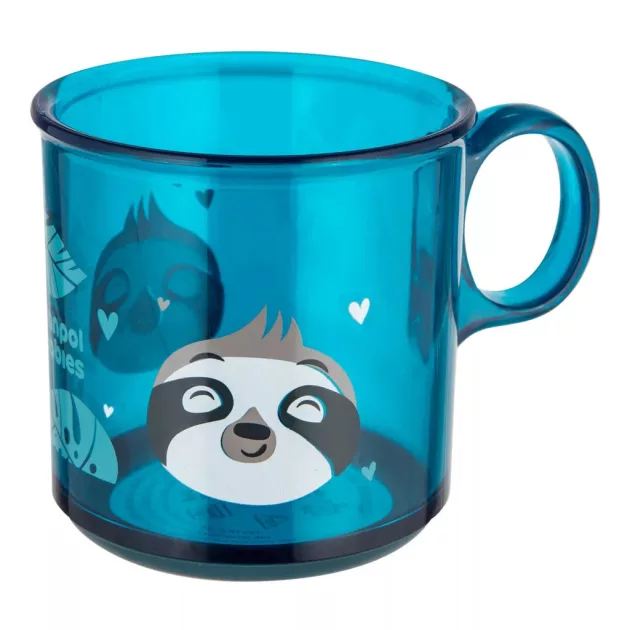 Canpol babies Csúszásmentes pohár, 170ml, EXOTIC ANIMALS, kék